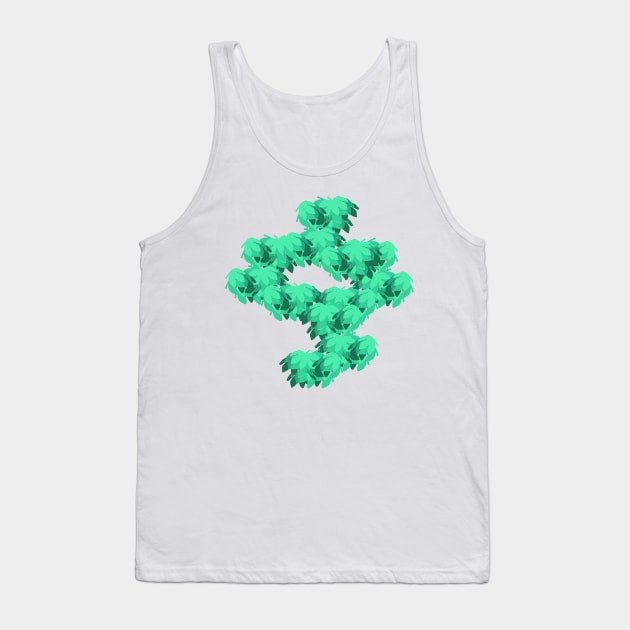 Green leafs Tank Top by andersonartstudio